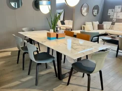 Tavolo in marmo rettangolare Bolero in offerta outlet^Poltrona Frau Best