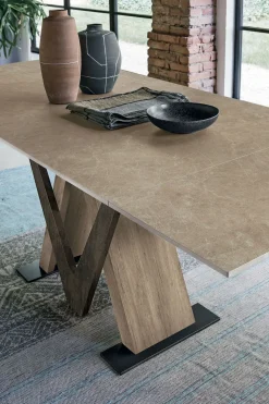 Collezione esclusiva Tavolo in offerta outlet modello Tritone di- Tavoli