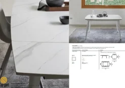 Online Tavolo in offerta outlet modello Oceano di Tavoli