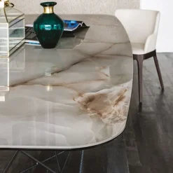 Cattelan Italia Tavolo in offerta outlet modello Gordon keramik di- Tavoli