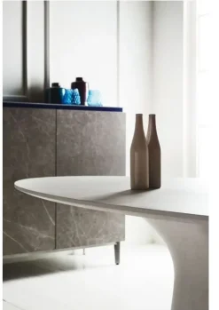 Bontempi Tavolo in pietra ellittico Podium a prezzo ribassato- Tavoli