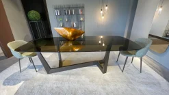 Tavolo in vetro , design Art. Offerta Outlet.^Bonaldo