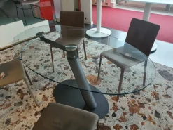 Online Tavolo in vetro ovale One a prezzo ribassato Tavoli