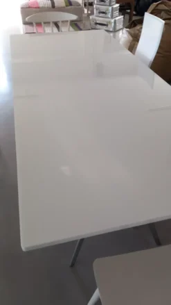 Online Tavolo in vetro rettangolare Baguette in offerta outlet Tavoli