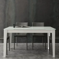 Clearance Tavolo in vetro rettangolare Long way * in offerta outlet Tavoli