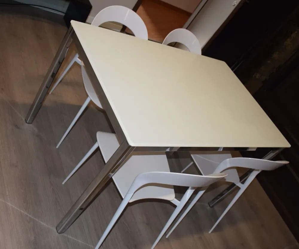 Tavolo in vetro rettangolare Performance in offerta outlet^Calligaris Discount