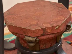 Artigianale Tavolo in vetro rotondo Irene in offerta outlet- Tavoli