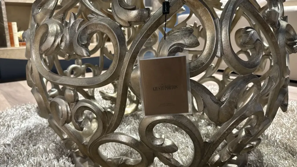 Hot Tavolo in vetro rotondo Medea in offerta outlet Tavoli