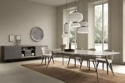 Tavolo in vetro rotondo P016 a prezzo scontato^Presotto Outlet