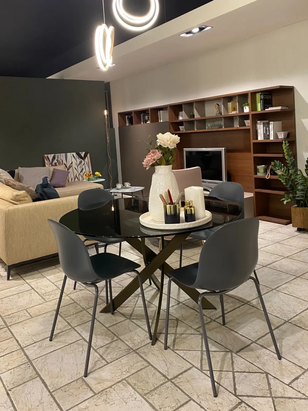 Tavolo in vetro rotondo Tavolo barone in offerta outlet Tavoli