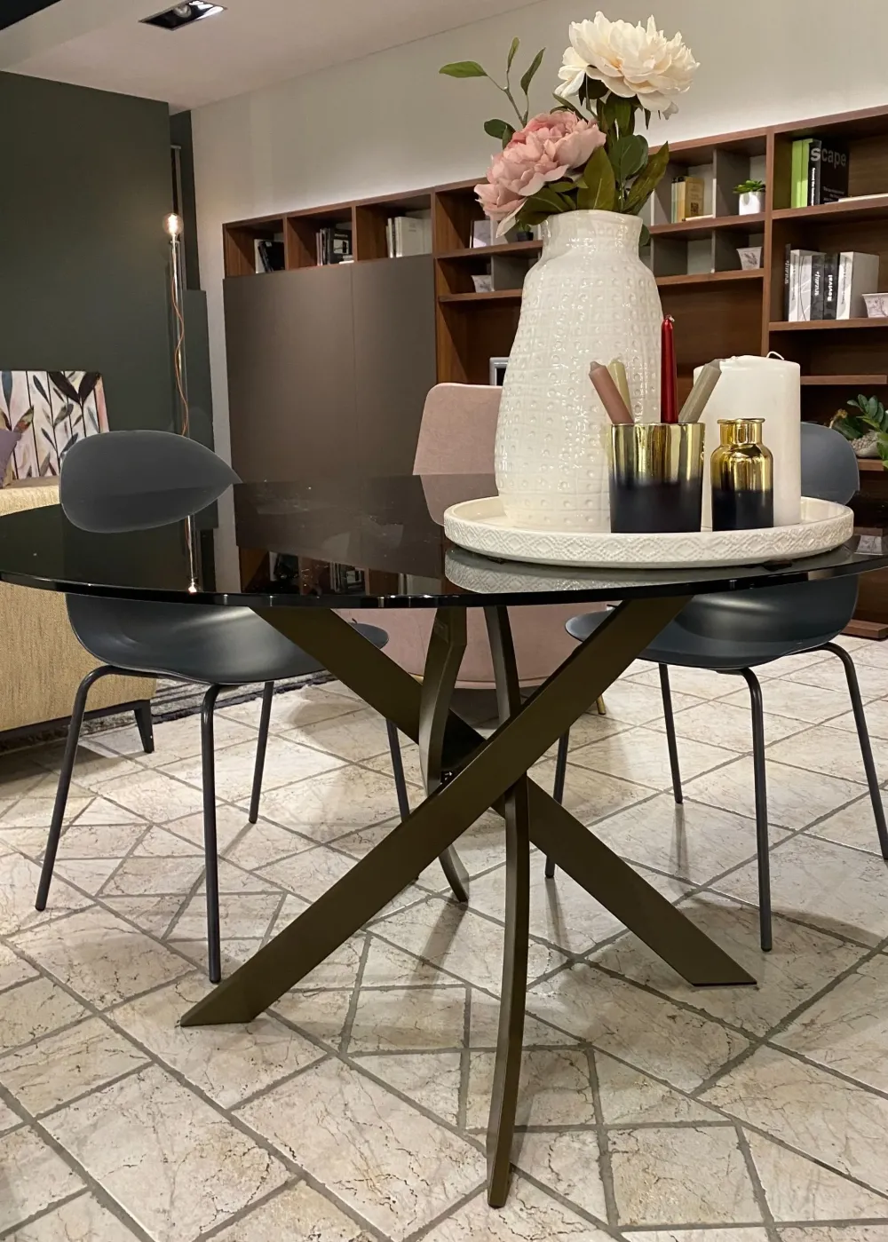 Tavolo in vetro rotondo Tavolo barone in offerta outlet Tavoli