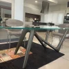 Compar Tavolo in vetro sagomato Tavolo esse a prezzo scontato- Tavoli