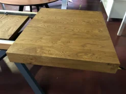 Sale Tavolo Intreccio in legno Allungabile scontato 54% Tavoli