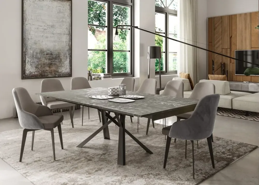 Ozzio Tavolo Lungo largo a prezzo ribassato- Tavoli