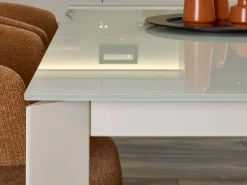 Tavolo Main outlet in vetro Rettangolare allungabile scontato 46%^Diotti.com New