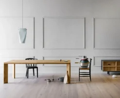 Miniforms Tavolo Manero in legno Fisso scontato 30%- Tavoli