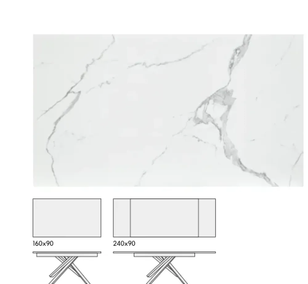 Tavolo Marble Lux: . Prezzo ribassato! Design unico per interni moderni.^Collezione esclusiva Best
