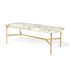 Md work Tavolo Table luxury calacatta ottone PREZZI OUTLET- Tavoli