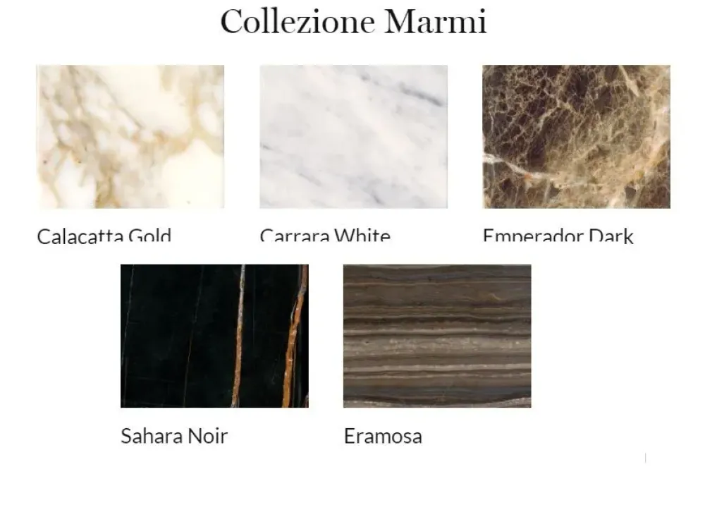 Md work Tavolo Table luxury calacatta ottone PREZZI OUTLET- Tavoli