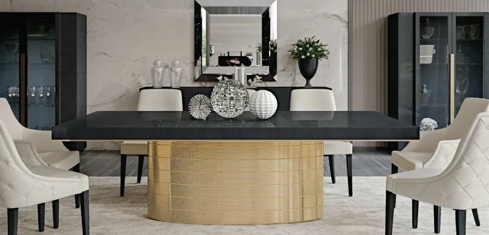 Discount Tavolo Tavolo luxury oro o argento PREZZI OUTLET -37% Tavoli
