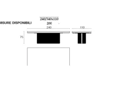 Discount Tavolo Tavolo luxury oro o argento PREZZI OUTLET -37% Tavoli