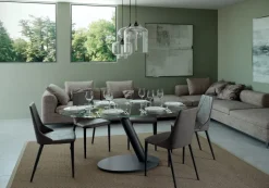 Hot Tavolo One in vetro Ovale allungabile scontato 30% Tavoli