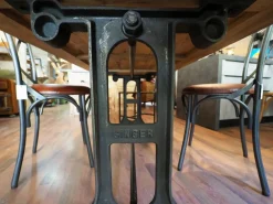 Outlet Etnico Tavolo Tavolo singer ghisa e lagno massello in offerta  PREZZI OUTLET- Tavoli