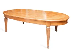 Outlet Tavolo ovale a quattro gambe Tavolo ovale scontato Tavoli