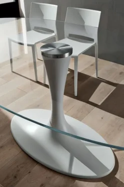 Sale Tavolo ovale in ceramica Ruud in Offerta Outlet Tavoli