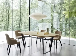 Sangiacomo Tavolo ovale in legno Obi in Offerta Outlet- Tavoli