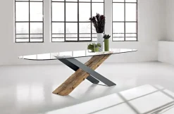 Outlet Tavolo ovale X di a prezzo riservato Tavoli