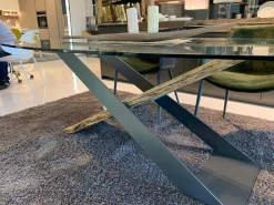 Outlet Tavolo ovale X di a prezzo riservato Tavoli