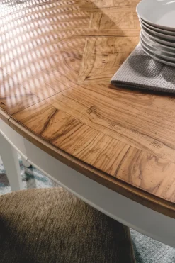 Artigiani Veneti Tavolo Ovalino radica in OFFERTA OUTLET -60%- Tavoli