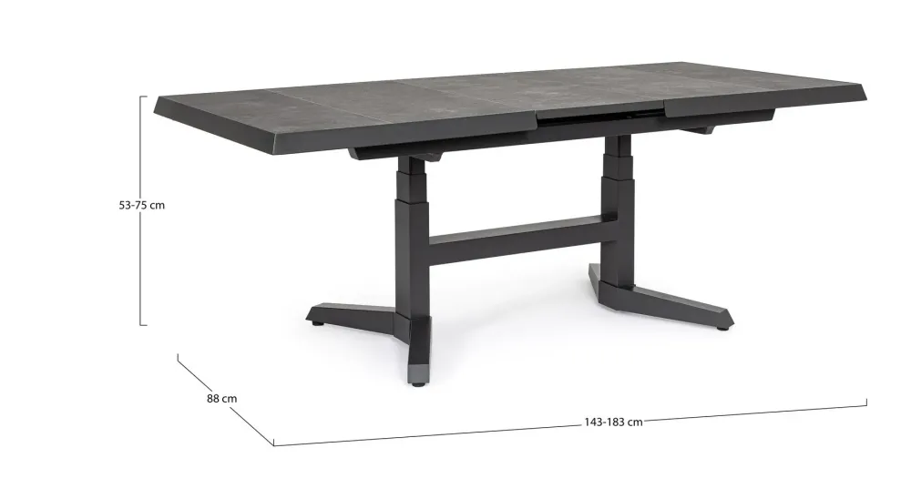 Tavolo per l'esterno modello Robert con forte sconto^Bizzotto Sale