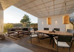 Tavolo per l'esterno modello Tavolo zelmar con 6 poltroncine con forte sconto^Bizzotto Clearance