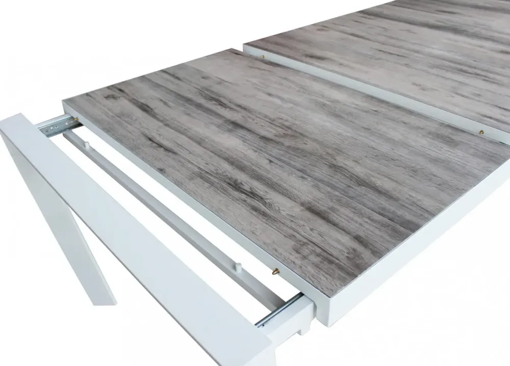 Online Tavolo per l'esterno Tavolo portland 175/235 bianco-cosma a marchio a prezzo scontato Tavoli Da Giardino