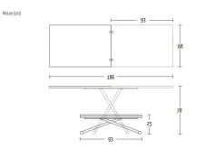 Tavolo pieghevole Gingiglio a prezzo ribassato^Altacom Hot