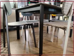 Tavolo quadrato allungabile in altri materiali SCONTATO^Connubia