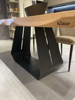 Tavolo quadrato in legno Tavolo bangkok di in Offerta Outlet^Le Fablier Hot