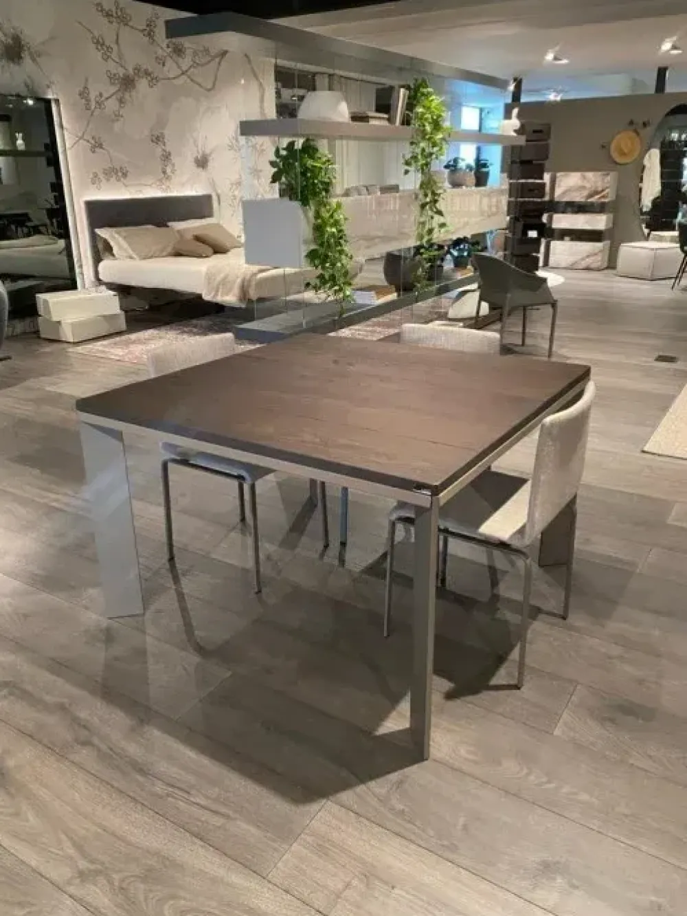 Tavolo quadrato Loto scontato del 40%^Lago Outlet