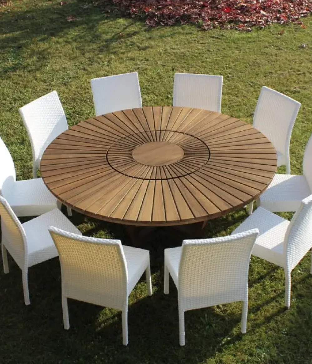 La Seggiola Tavolo Real table in legno Fisso- Tavoli