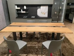 Sale Tavolo Resina le trasparenze   in legno Fisso scontato 53% Tavoli