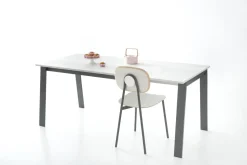 Point House Tavolo rettangolare a quattro gambe Delta 120 scontato- Tavoli