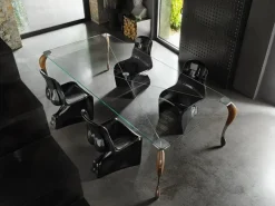 Horm Tavolo rettangolare a quattro gambe Tutù scontato- Tavoli