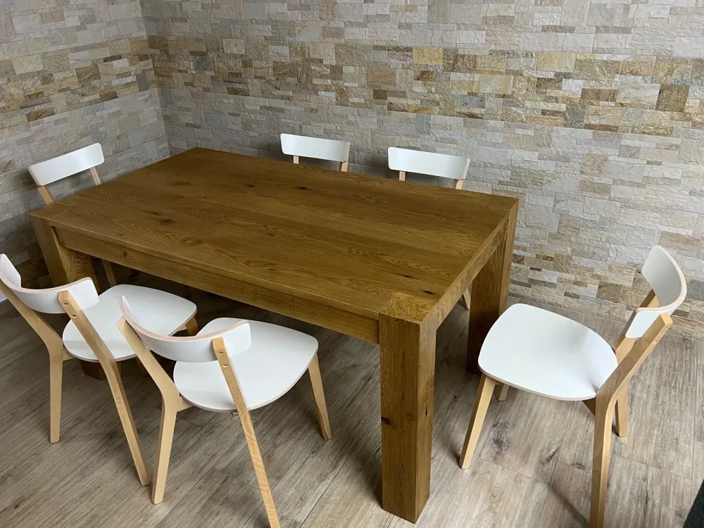 Tavolo rettangolare a quattro gambe Stoccolma 160 scontato^Collezione esclusiva New