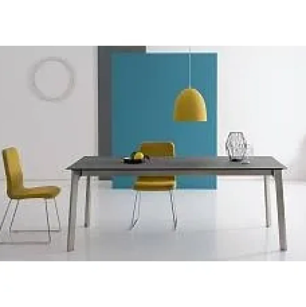 Point House Tavolo rettangolare a quattro gambe Tavolo krono 140 basic scontato- Tavoli