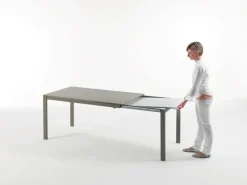 Tavolo rettangolare a quattro gambe Eos scontato^Ingenia Discount