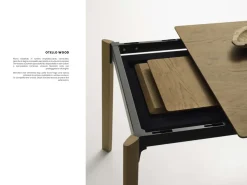 Tavolo rettangolare a quattro gambe Otello scontato^Point House Clearance