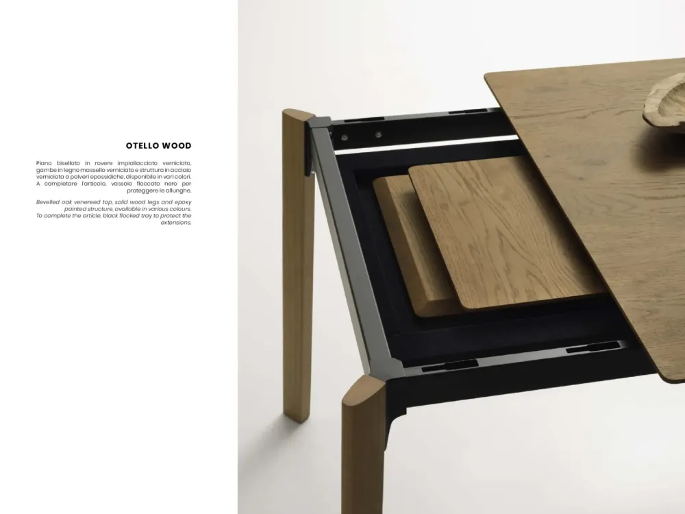 Tavolo rettangolare a quattro gambe Otello scontato^Point House Clearance