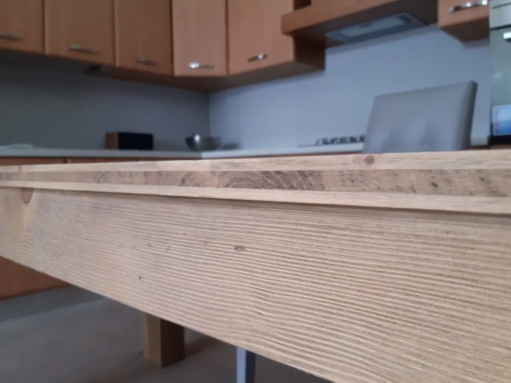 Tavolo rettangolare a quattro gambe Nodato scontato Tavoli